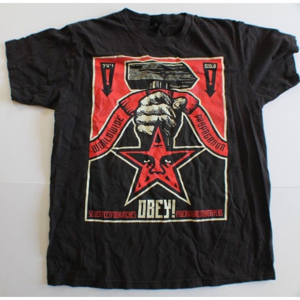 Obey Worldwide Propaganda Shirt‎ - Size Medium